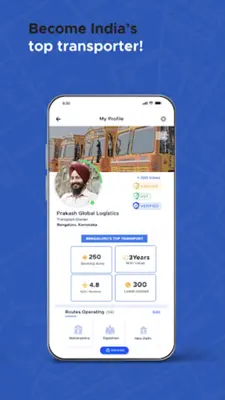 Vahak Book Online Truck, Load android App screenshot 0